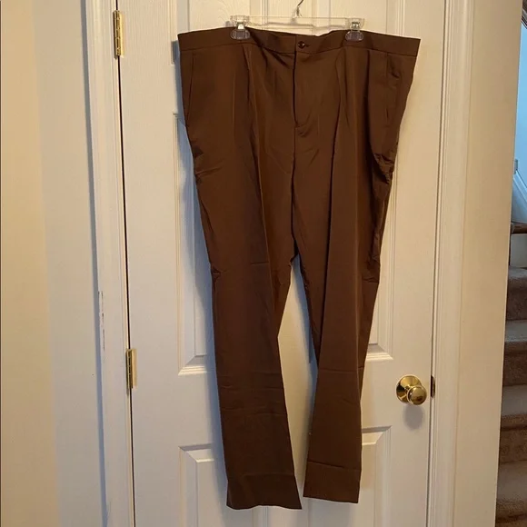 Miesuit Women’s Brown Dress Pants…size XXXL - Picture 1 of 4